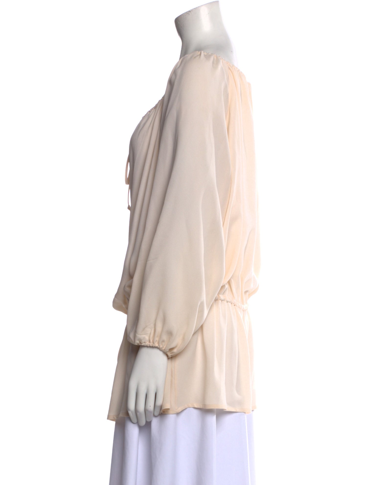 Michael Kors Silk Cowl Neck Tunic