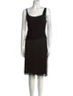 Michael Kors Square Neckline Knee-Length Dress