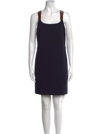 Michael Kors Square Neckline Mini Dress