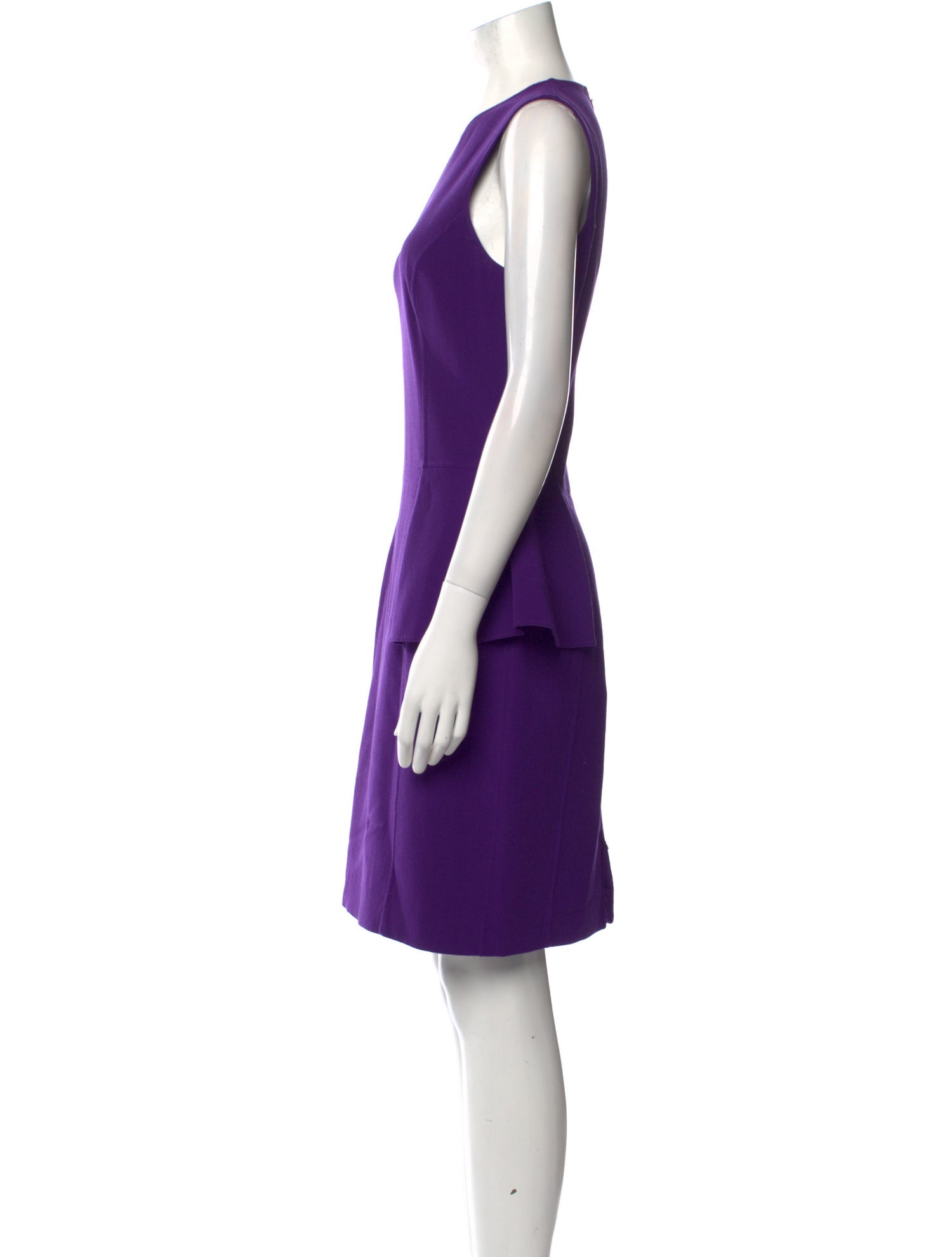 Michael Kors Virgin Wool Knee-Length Dress