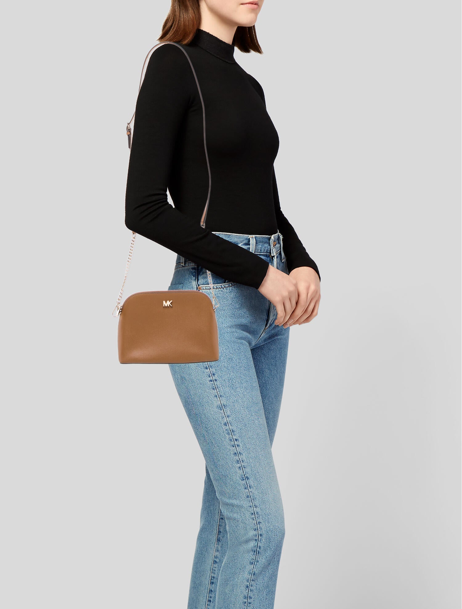Michael Kors Leather Crossbody Bag