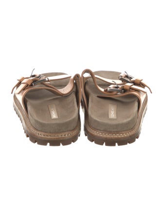 Michael Kors Leather Slides