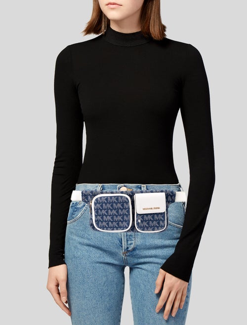 Michael Kors Denim Belt Bag