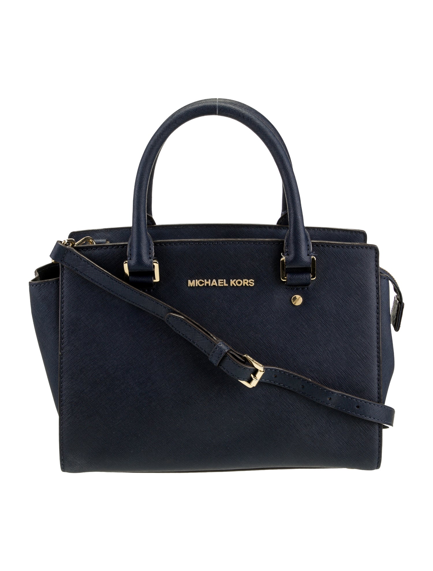Michael Kors Saffiano Leather Top Handle Bag