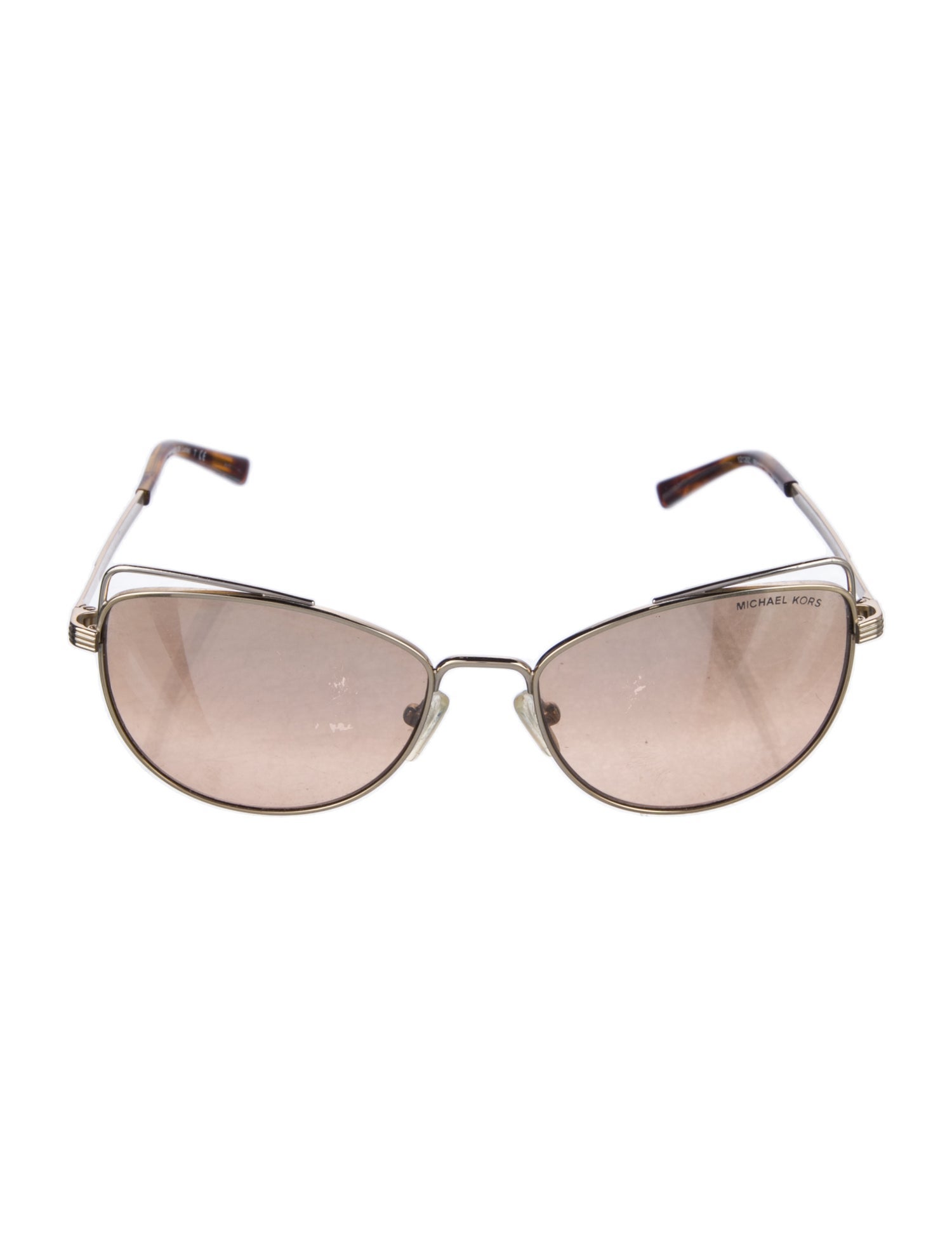 Michael Kors Cat-Eye Mirrored Sunglasses