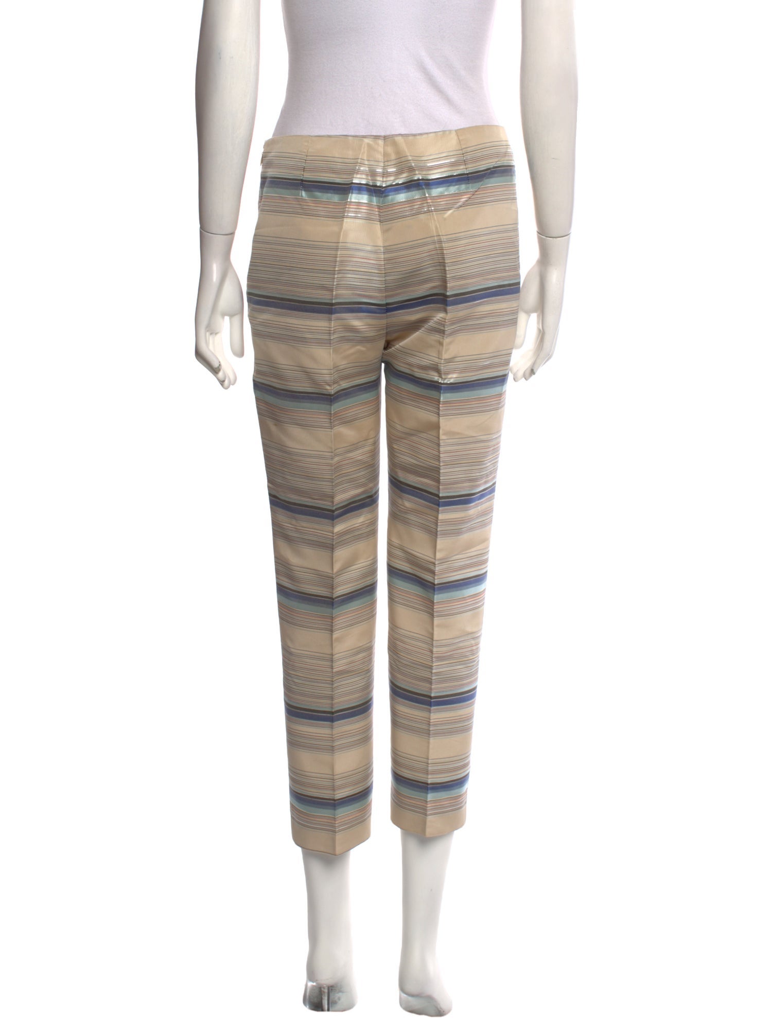 Michael Kors Silk Straight Leg Pants