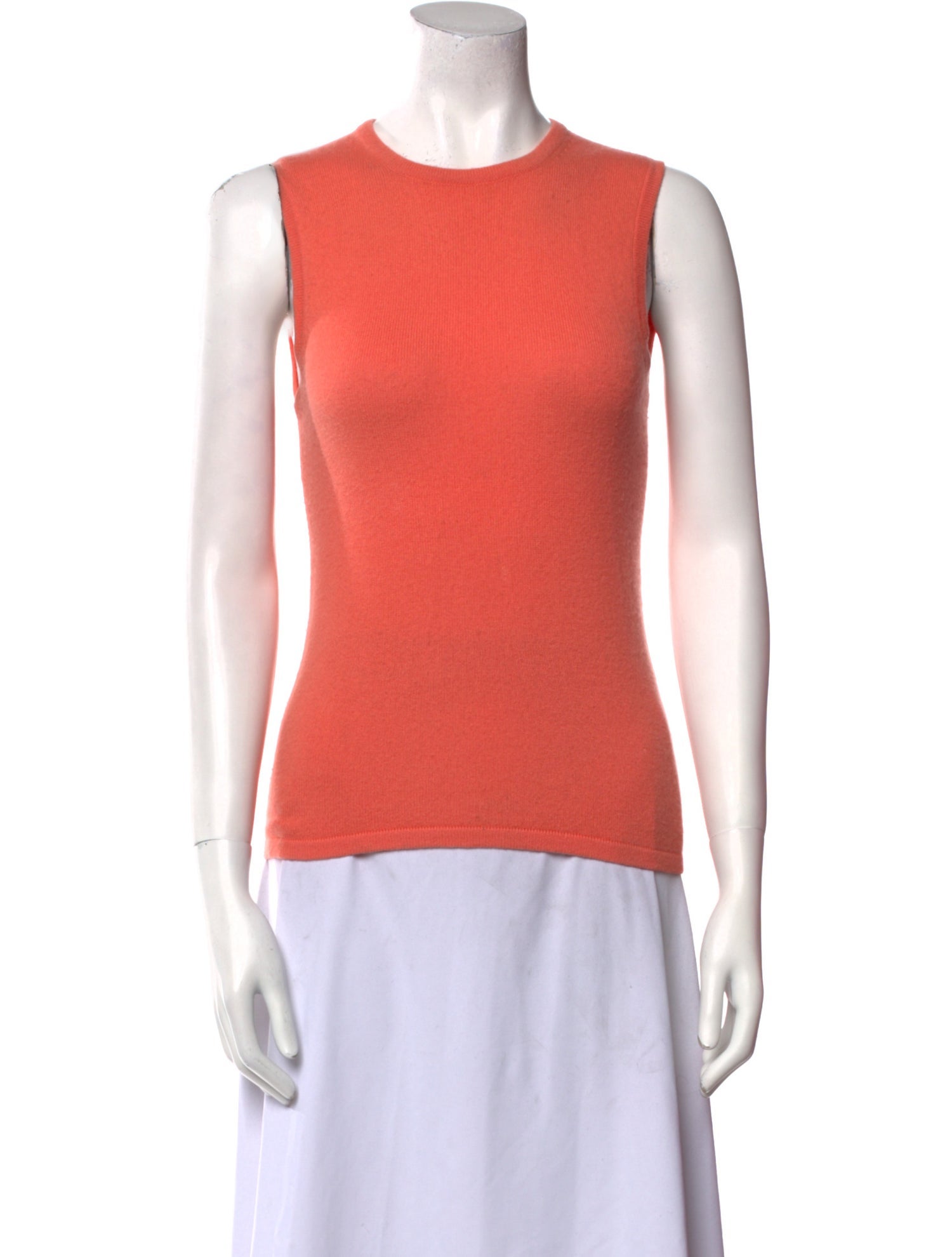 MISA Los Angeles Crew Neck Sleeveless Top - Pink Tops