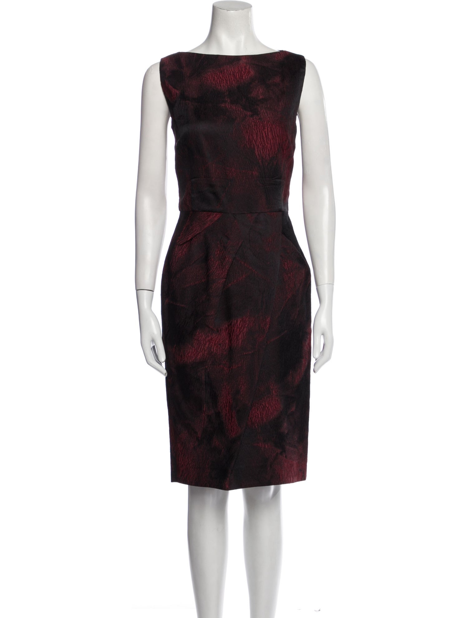 Michael Kors Printed Knee-Length Dress