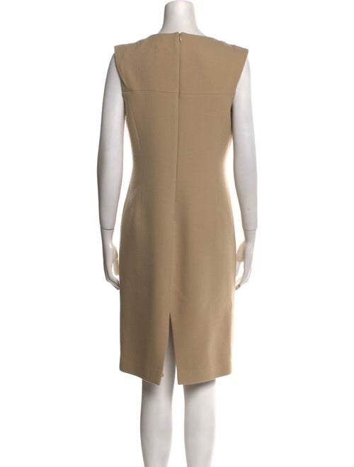 Michael Kors Bateau Neckline Knee-Length Dress