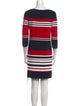 Michael Kors Striped Mini Dress