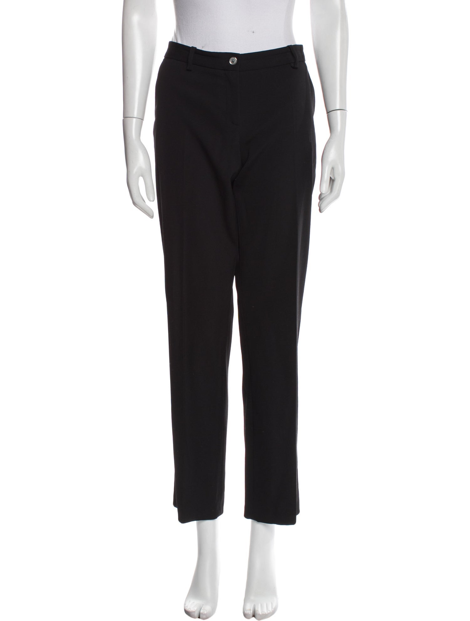 Michael Kors Virgin Wool Straight Leg Pants