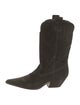 Michael Kors Suede Western Boots