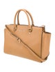 Michael Kors Saffiano Leather Top Handle Bag