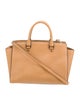Michael Kors Saffiano Leather Top Handle Bag