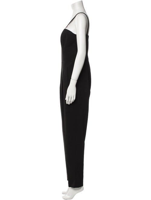 Michael Kors Virgin Wool Square Neckline Jumpsuit