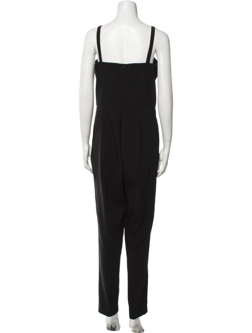 Michael Kors Virgin Wool Square Neckline Jumpsuit