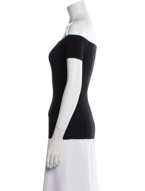 Michael Kors Off-The-Shoulder Short Sleeve Top