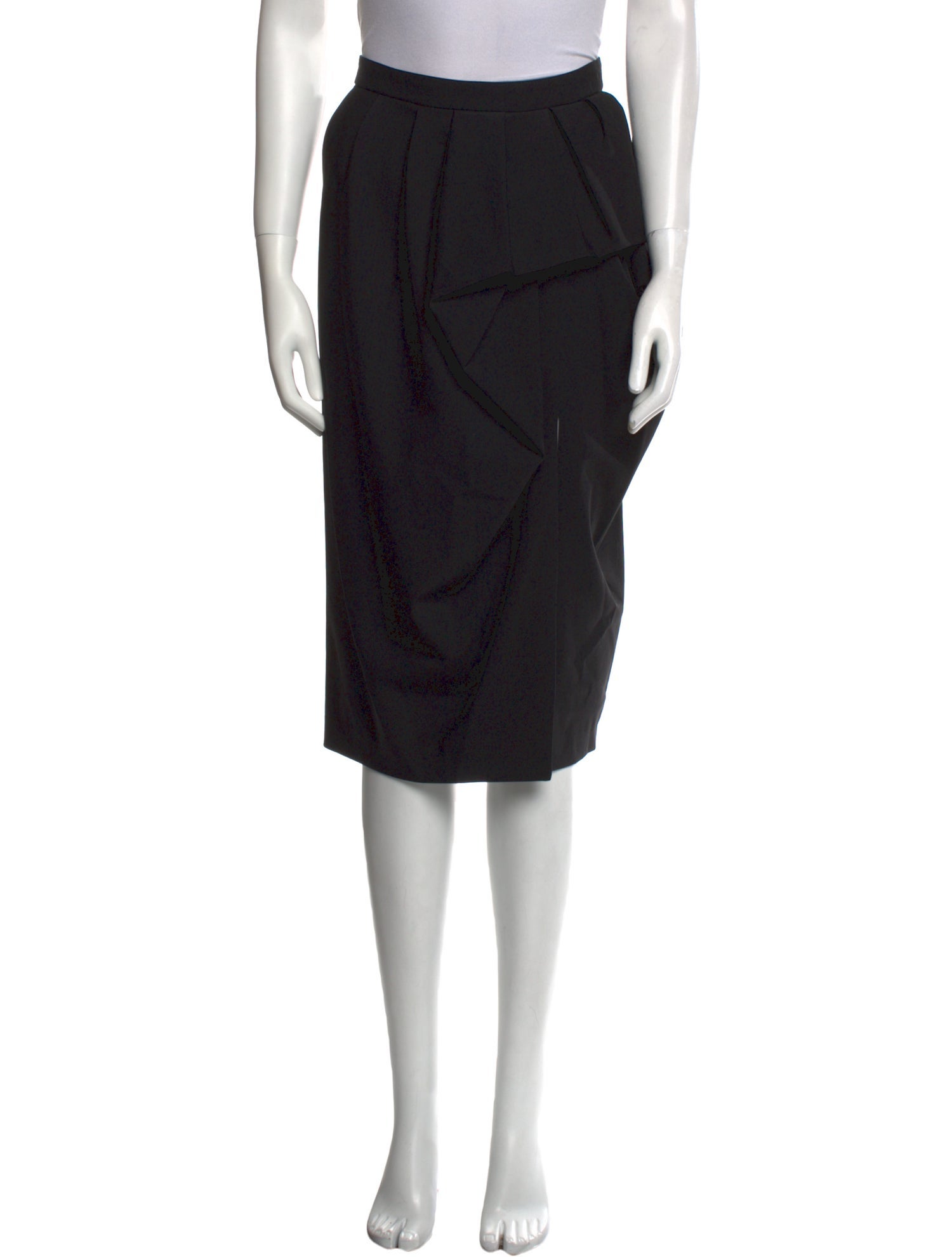 Michael Kors Virgin Wool Knee-Length Skirt