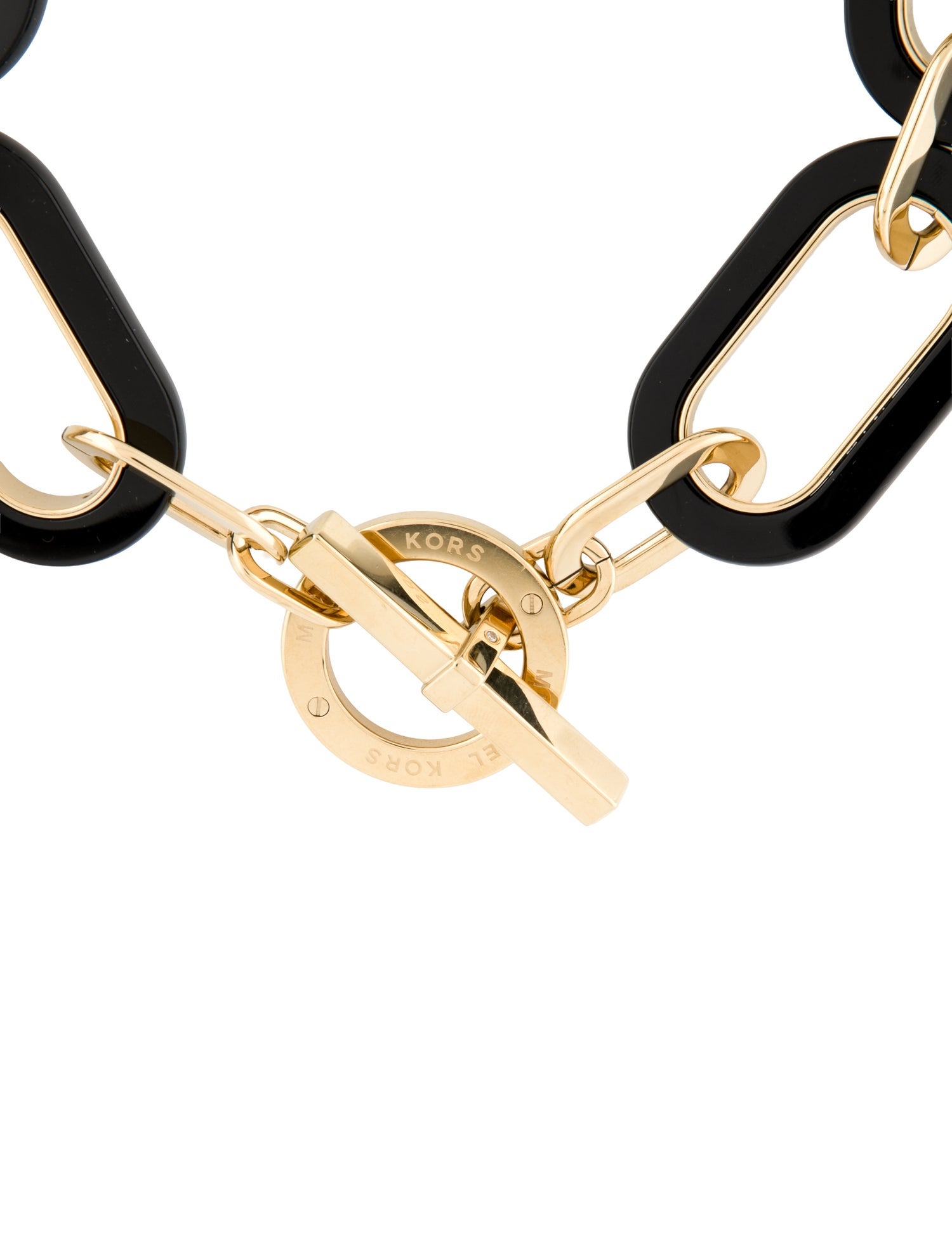 Michael Kors Resin XL Chain Link Necklace w/ Tags