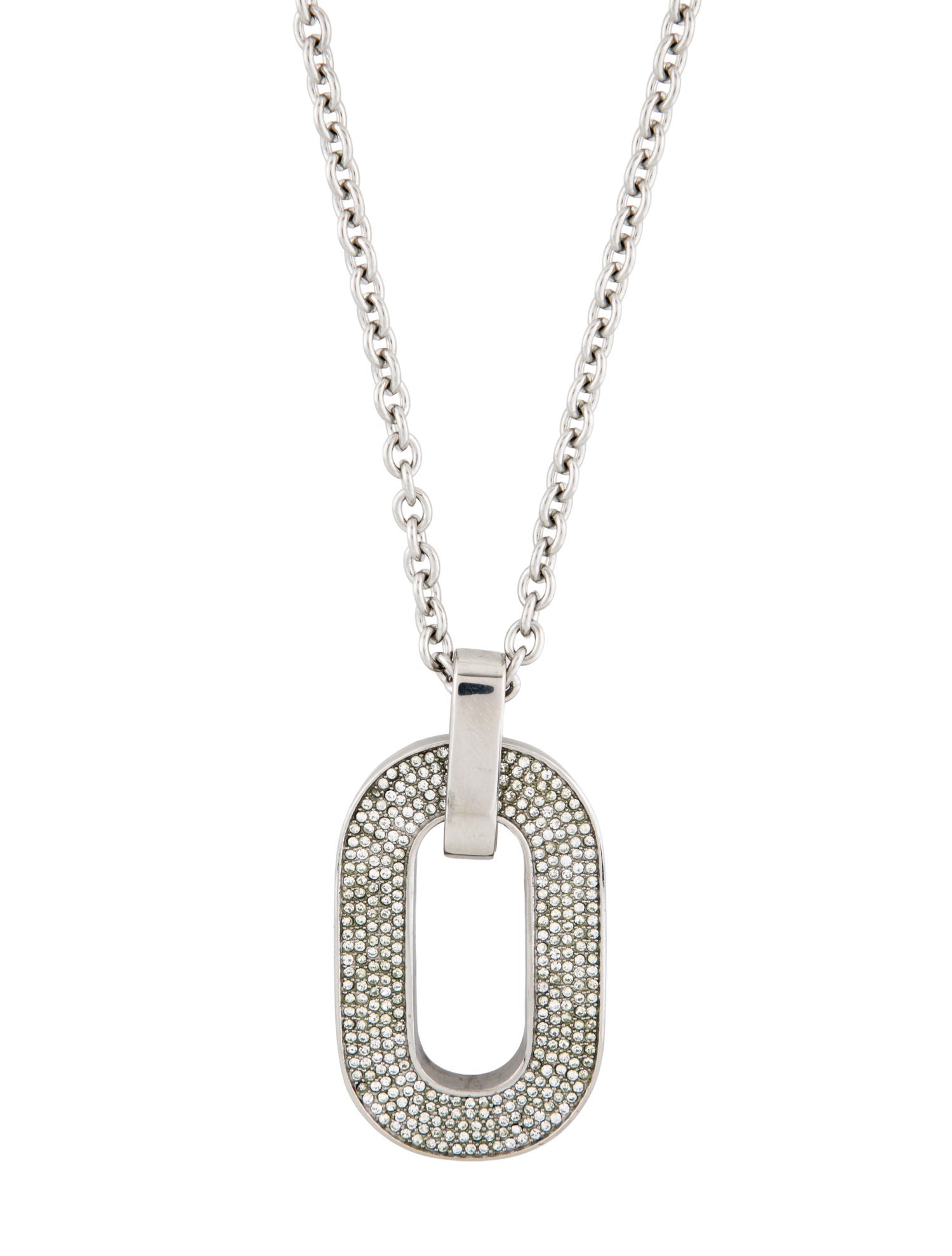 Michael Kors Crystal Pendant Necklace