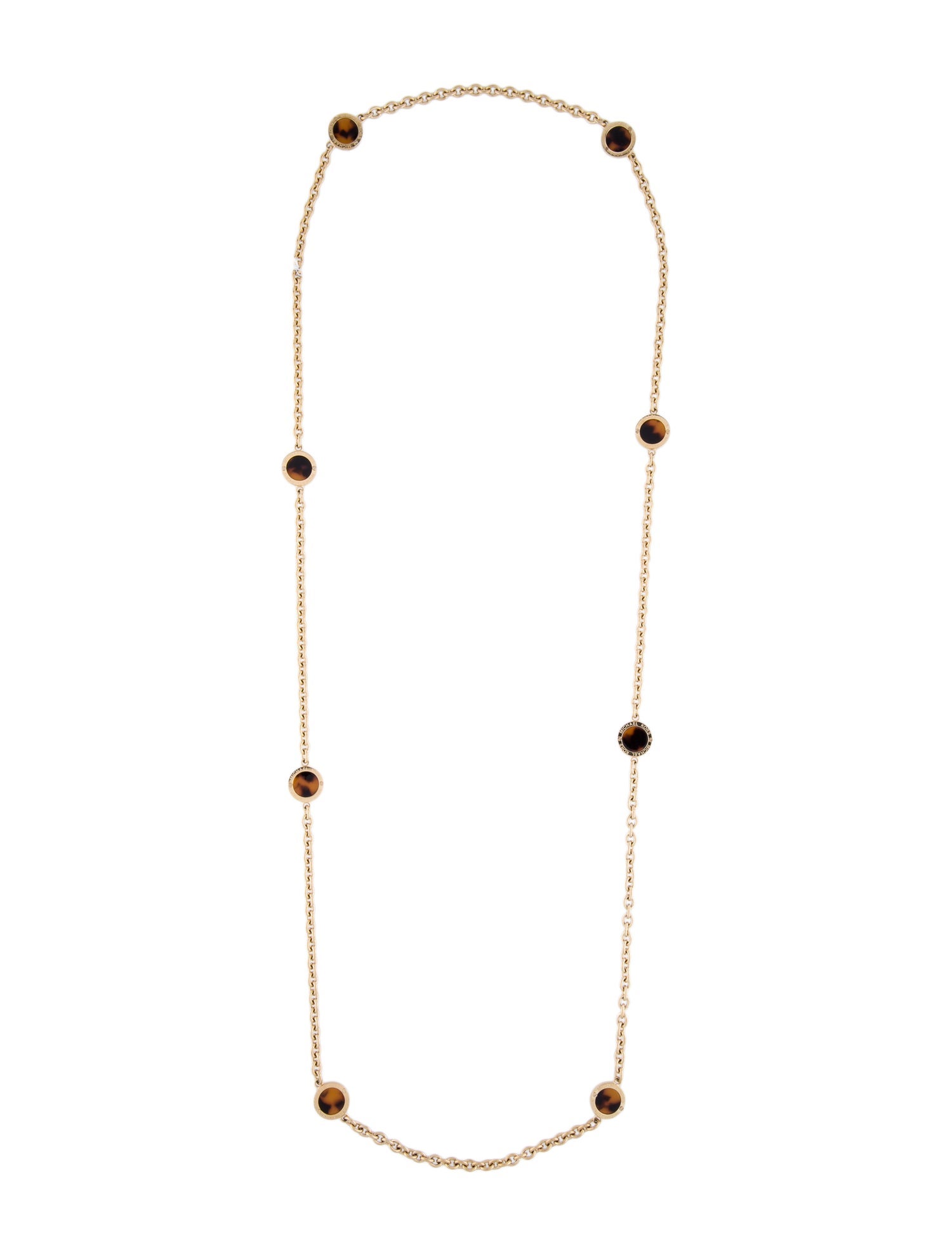 Michael Kors Resin Station Necklace