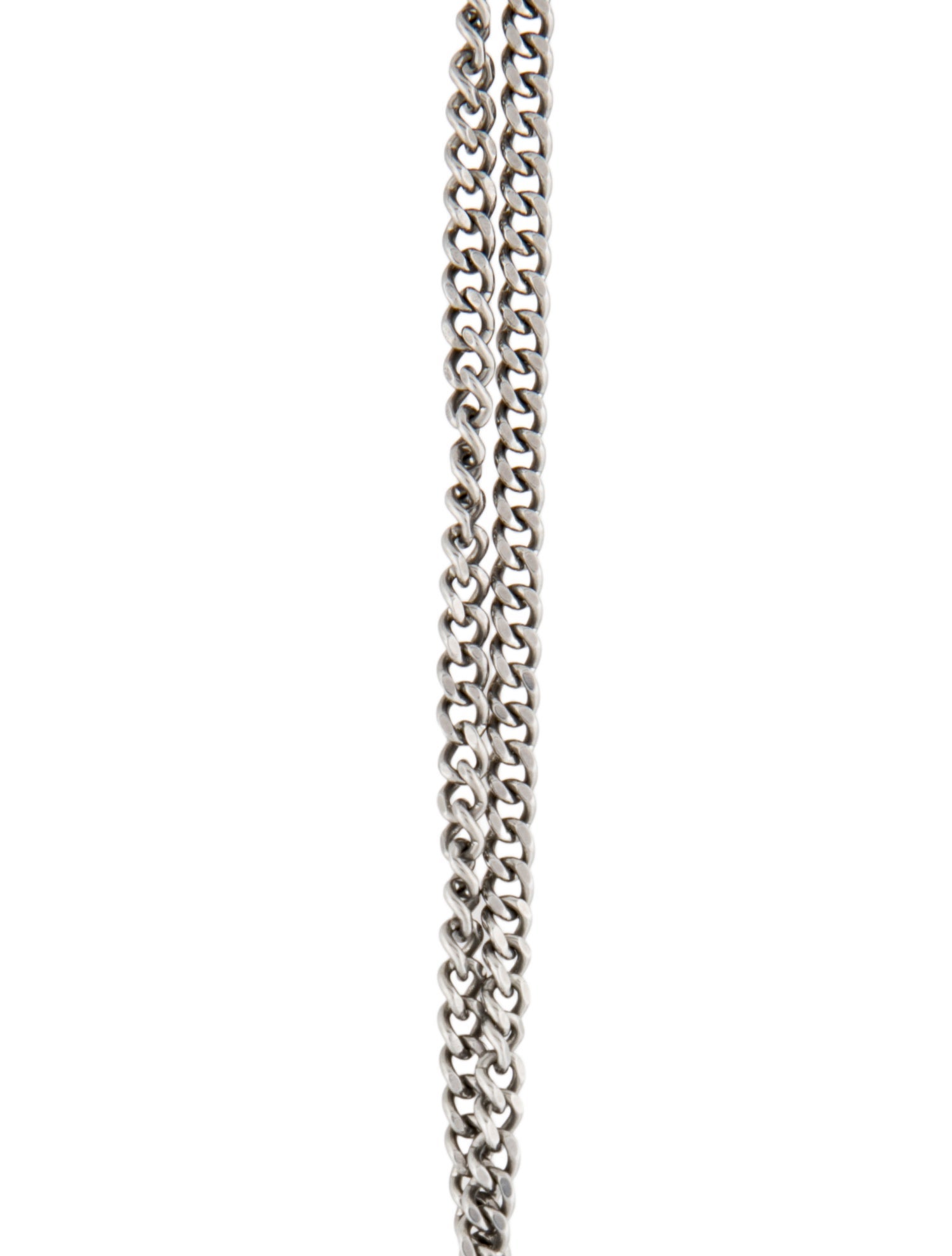 Michael Kors Crystal Bar Station Necklace
