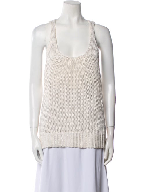 Michael Kors Scoop Neck Sleeveless Top