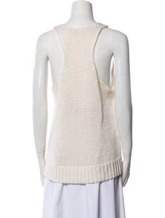 Michael Kors Scoop Neck Sleeveless Top