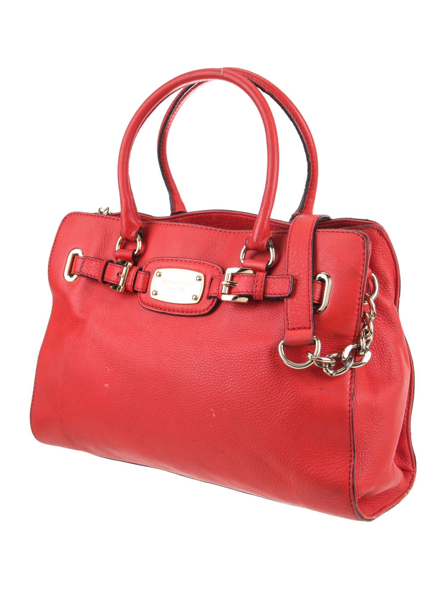 Michael Kors Leather Top Handle Bag