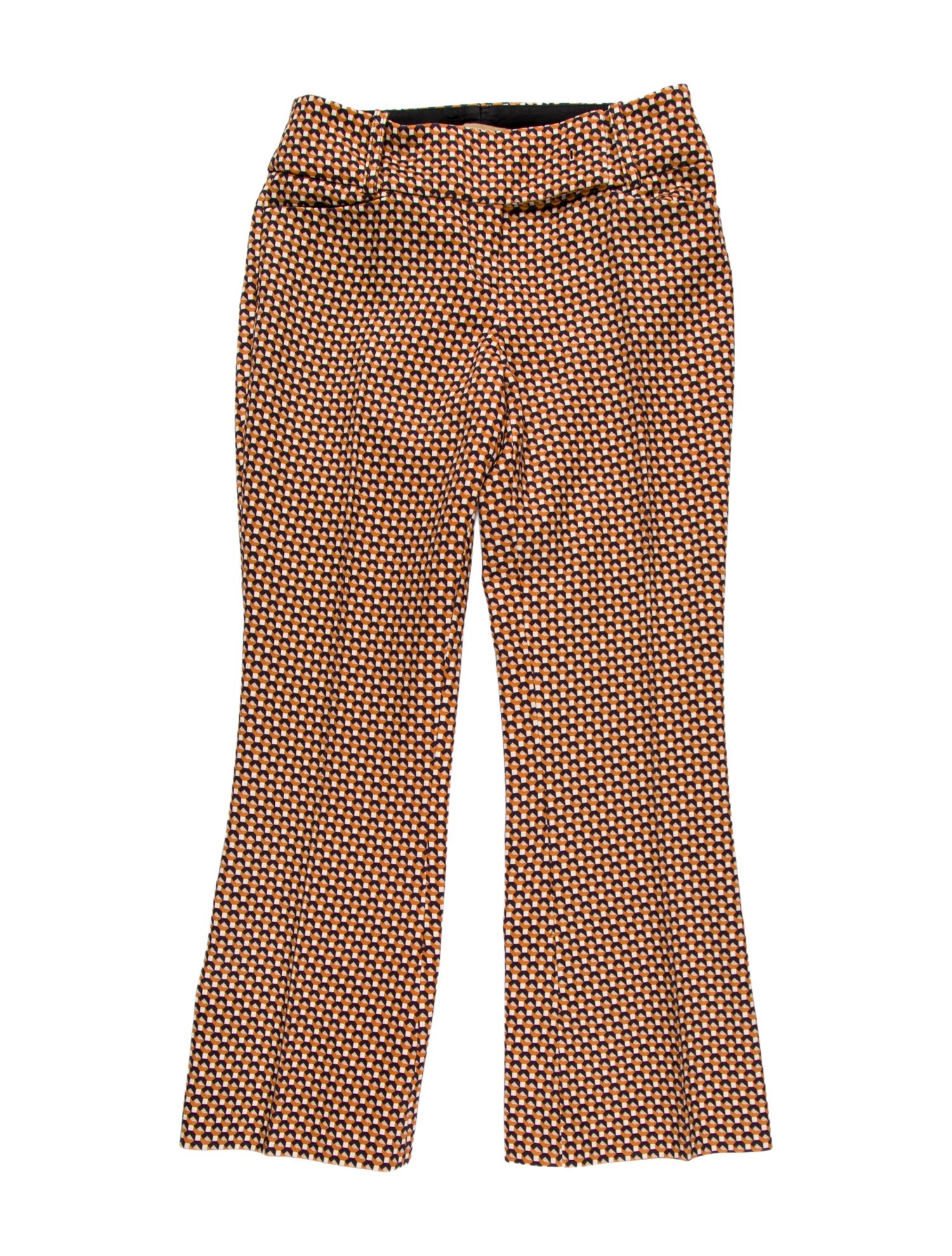 Michael Kors Virgin Wool Straight Leg Pants