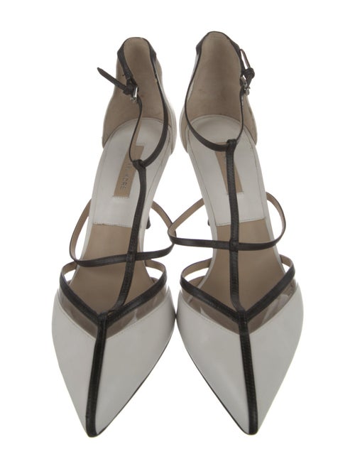 Michael Kors Leather T-Strap Pumps
