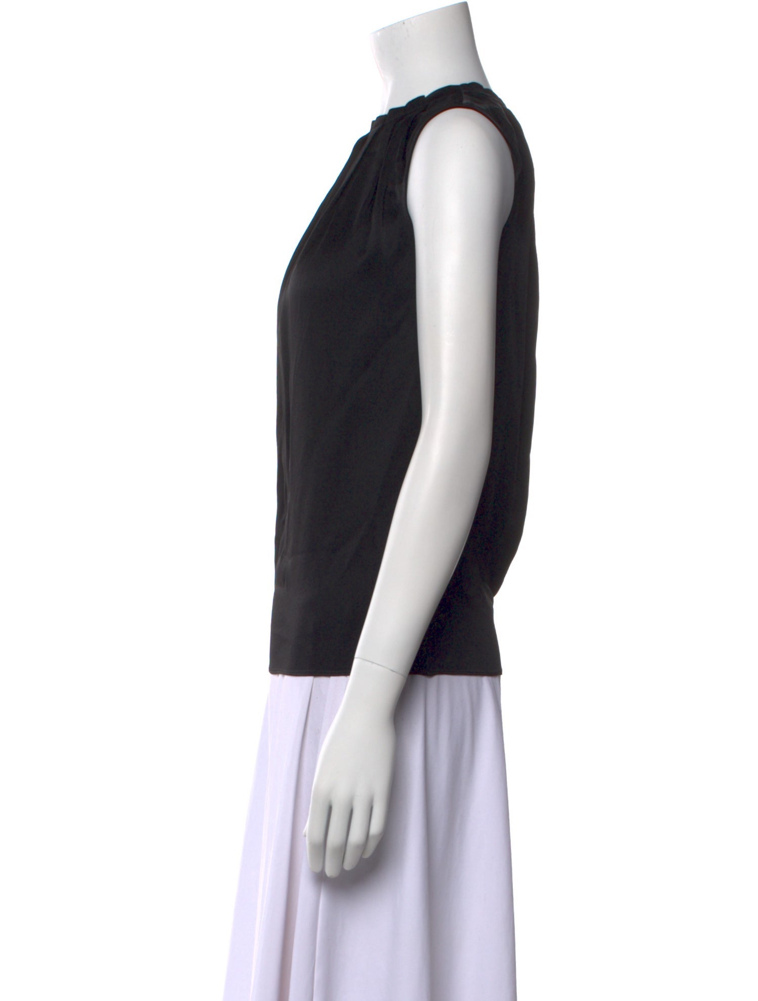 Michael Kors Crew Neck Sleeveless Top