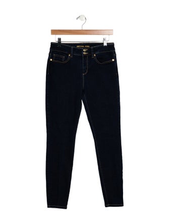 Michael Kors Mid-Rise Skinny Leg Jeans