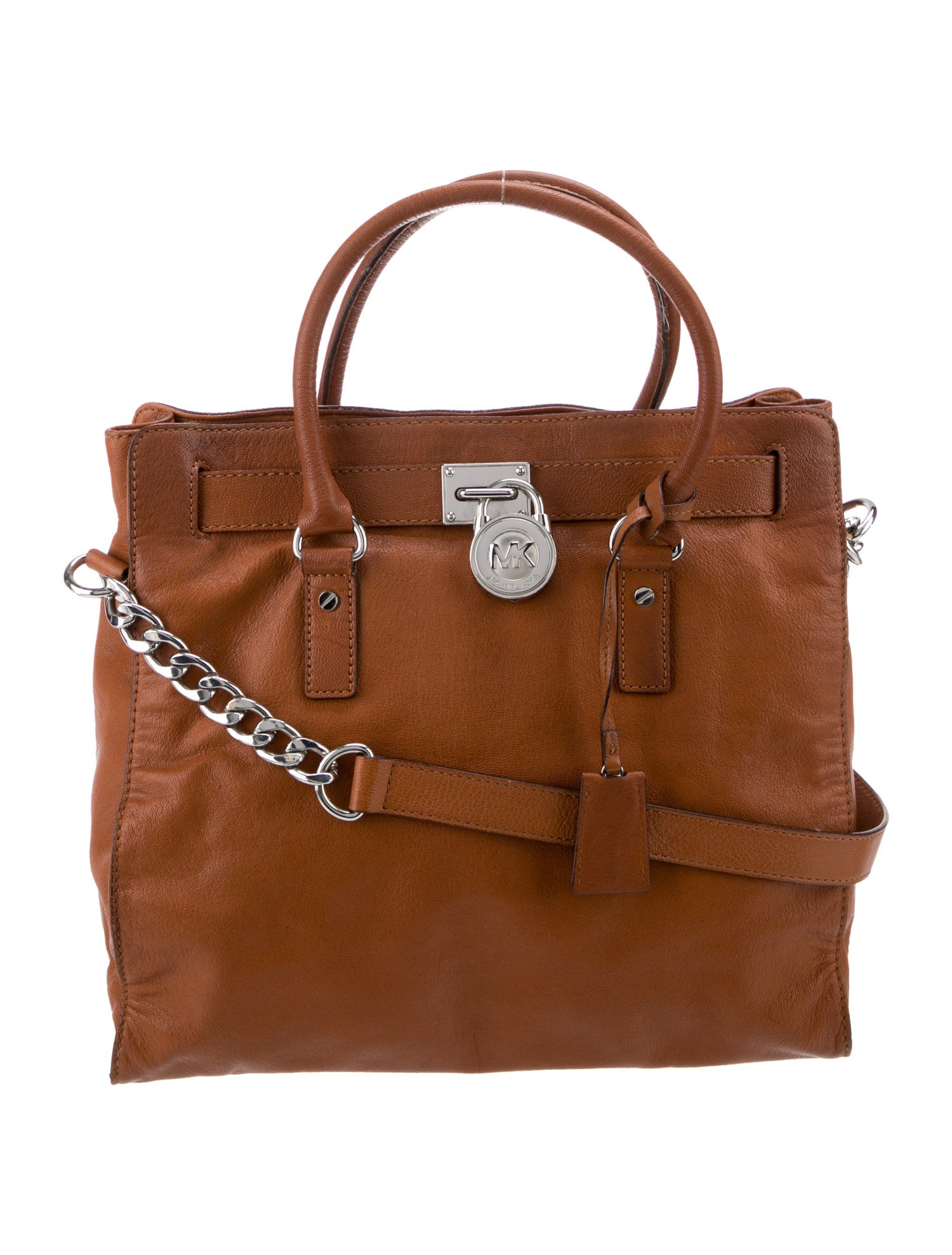 Michael Michael Kors Leather Top Handle Bag