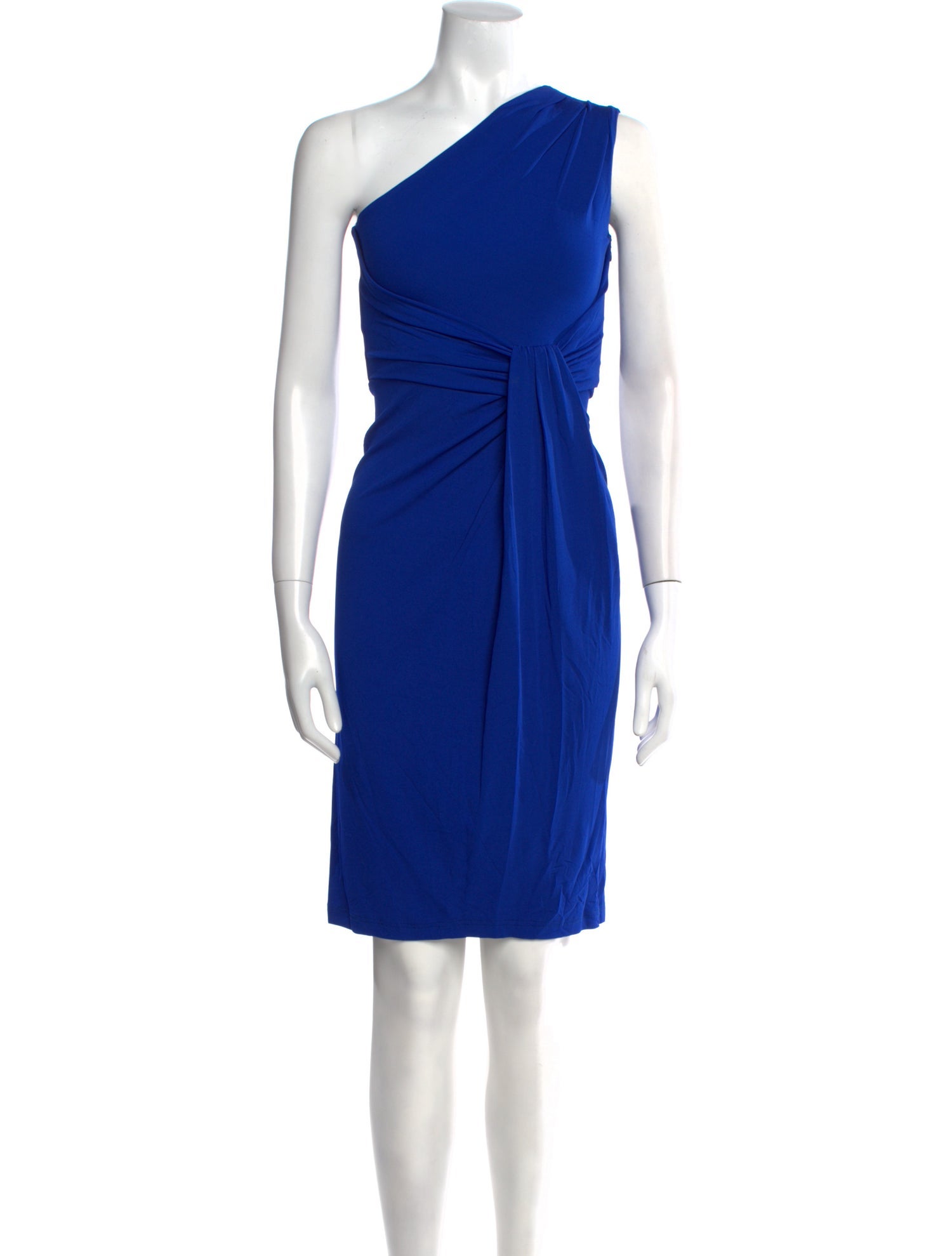 Michael Kors One-Shoulder Knee-Length Dress