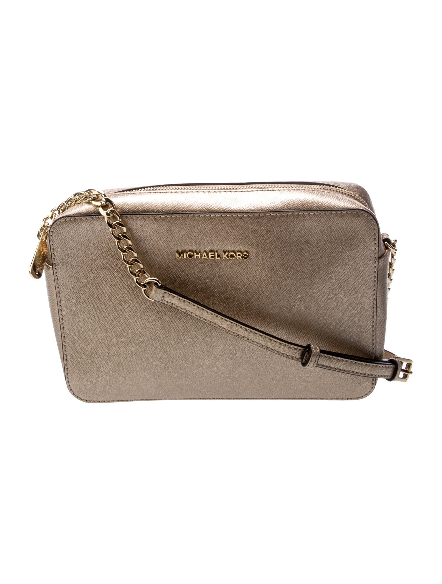 Michael Kors Saffiano Leather Crossbody Bag