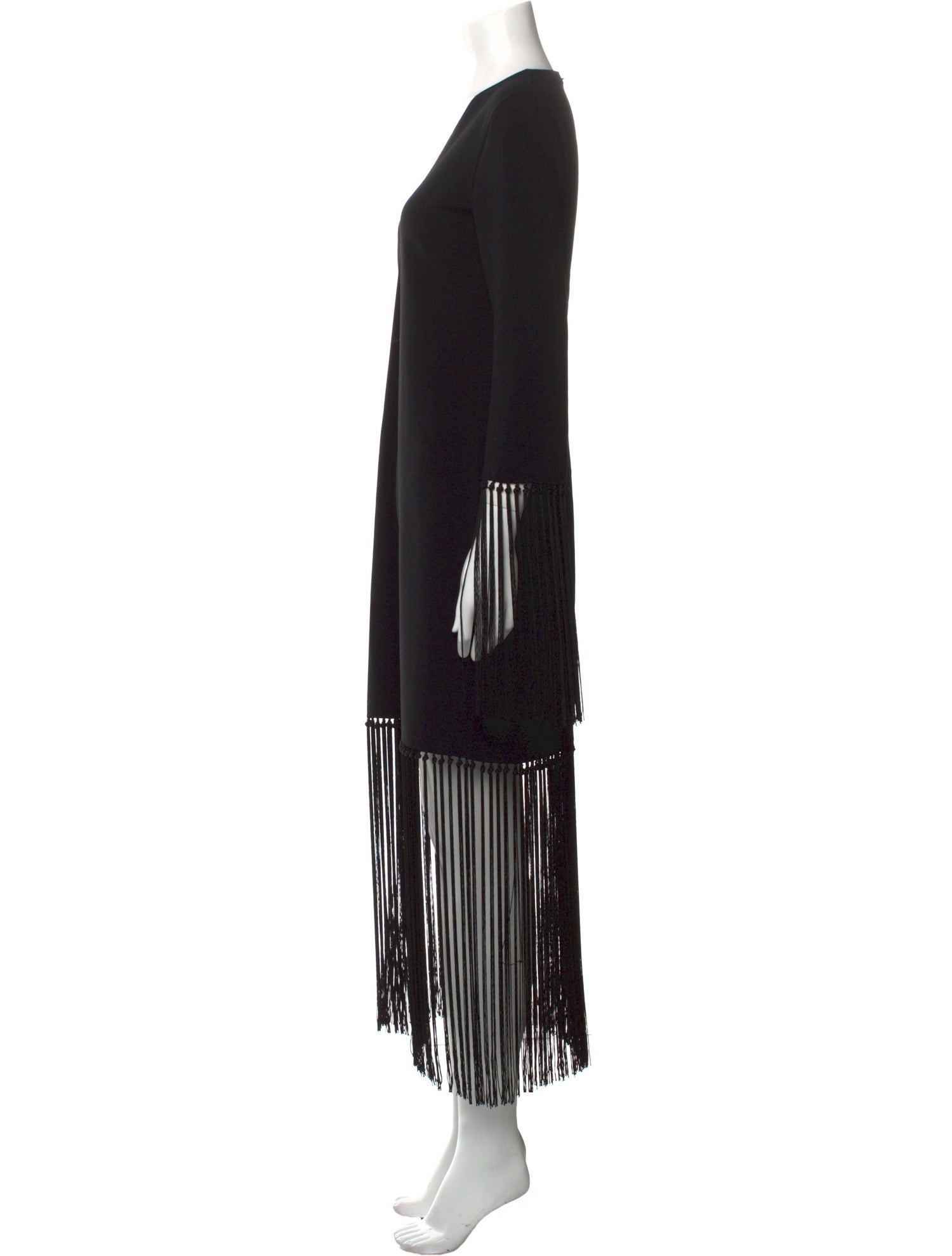 Michael Kors V-Neck Midi Length Dress