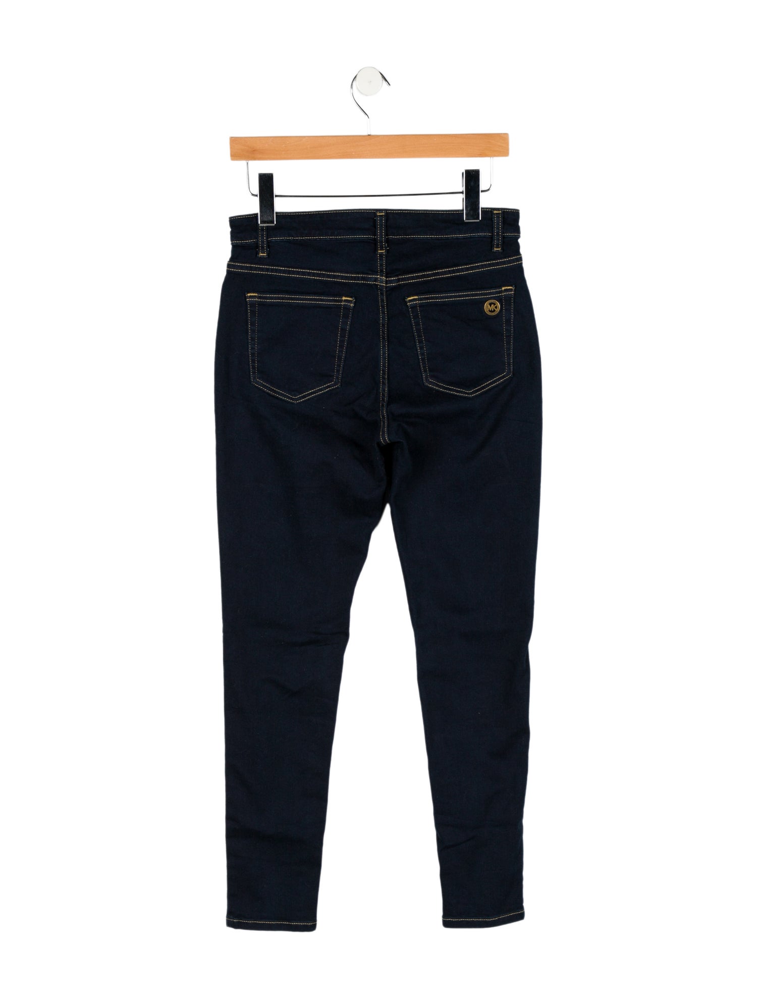 Michael Kors Mid-Rise Skinny Leg Jeans