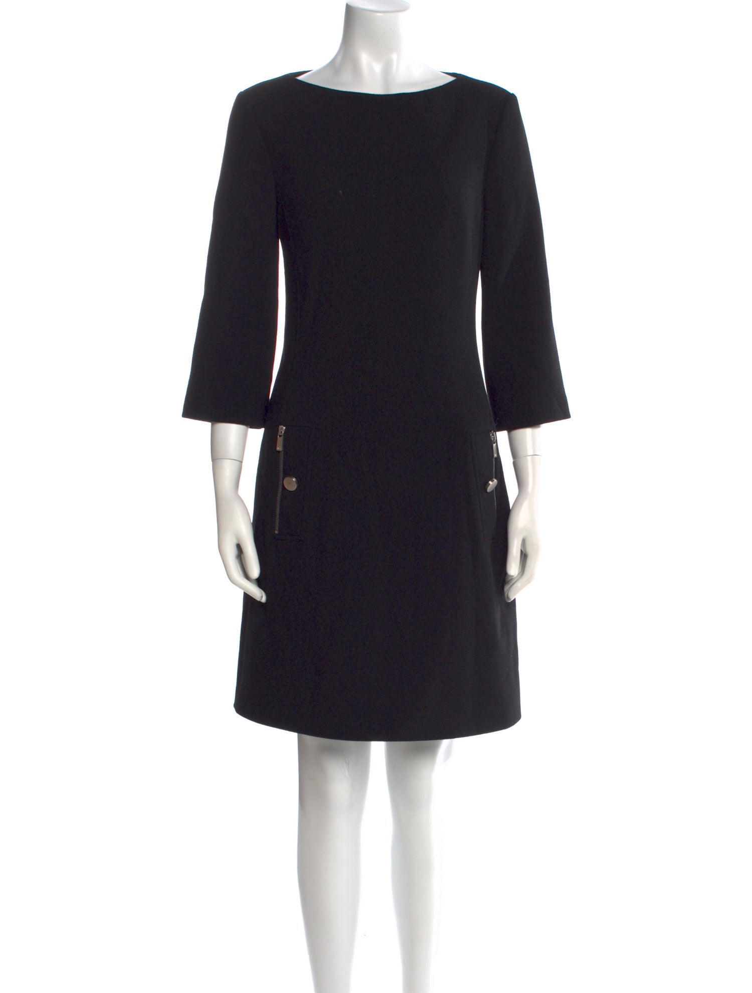 Michael Kors Virgin Wool Mini Dress