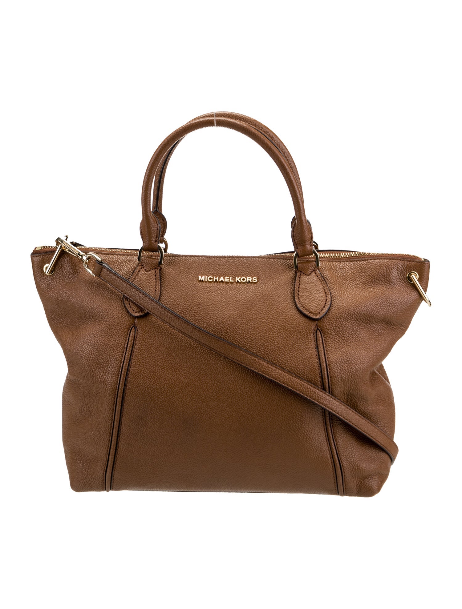 Michael Kors Leather Top Handle Bag