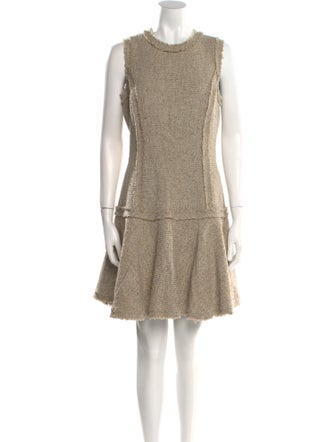 Michael Kors Crew Neck Mini Dress
