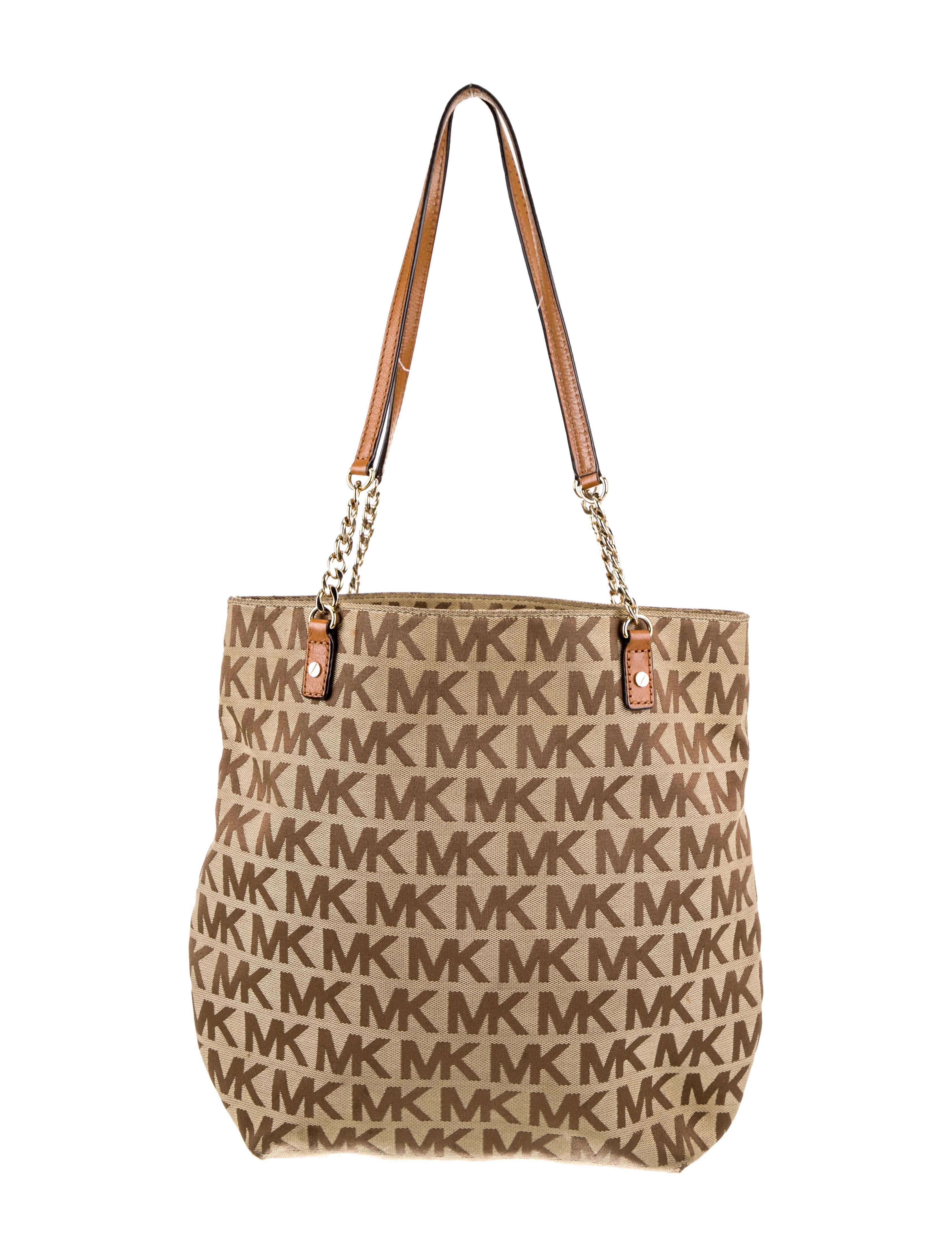 Michael Kors Canvas Bucket Bag