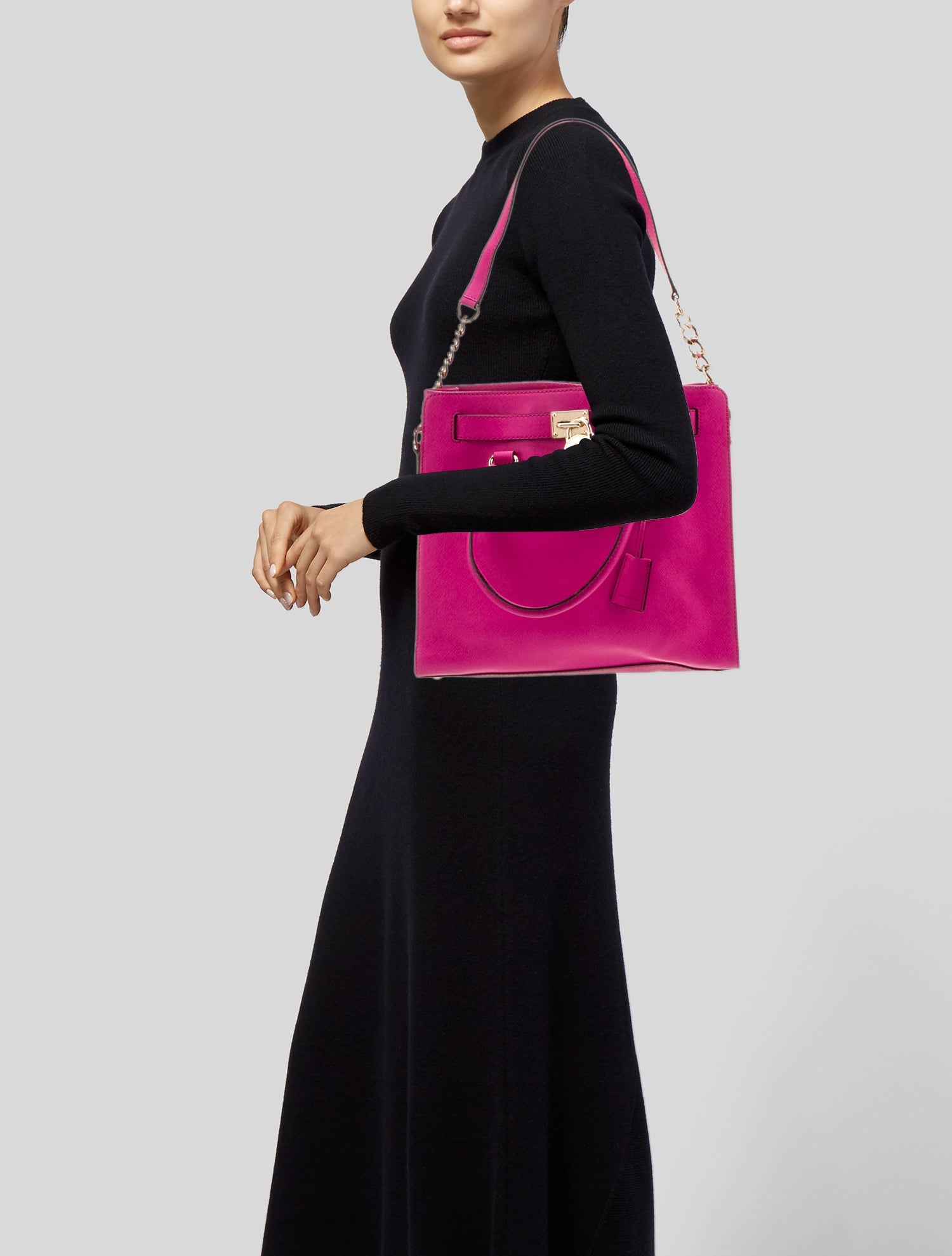 Michael Kors Saffiano Leather Crossbody Bag