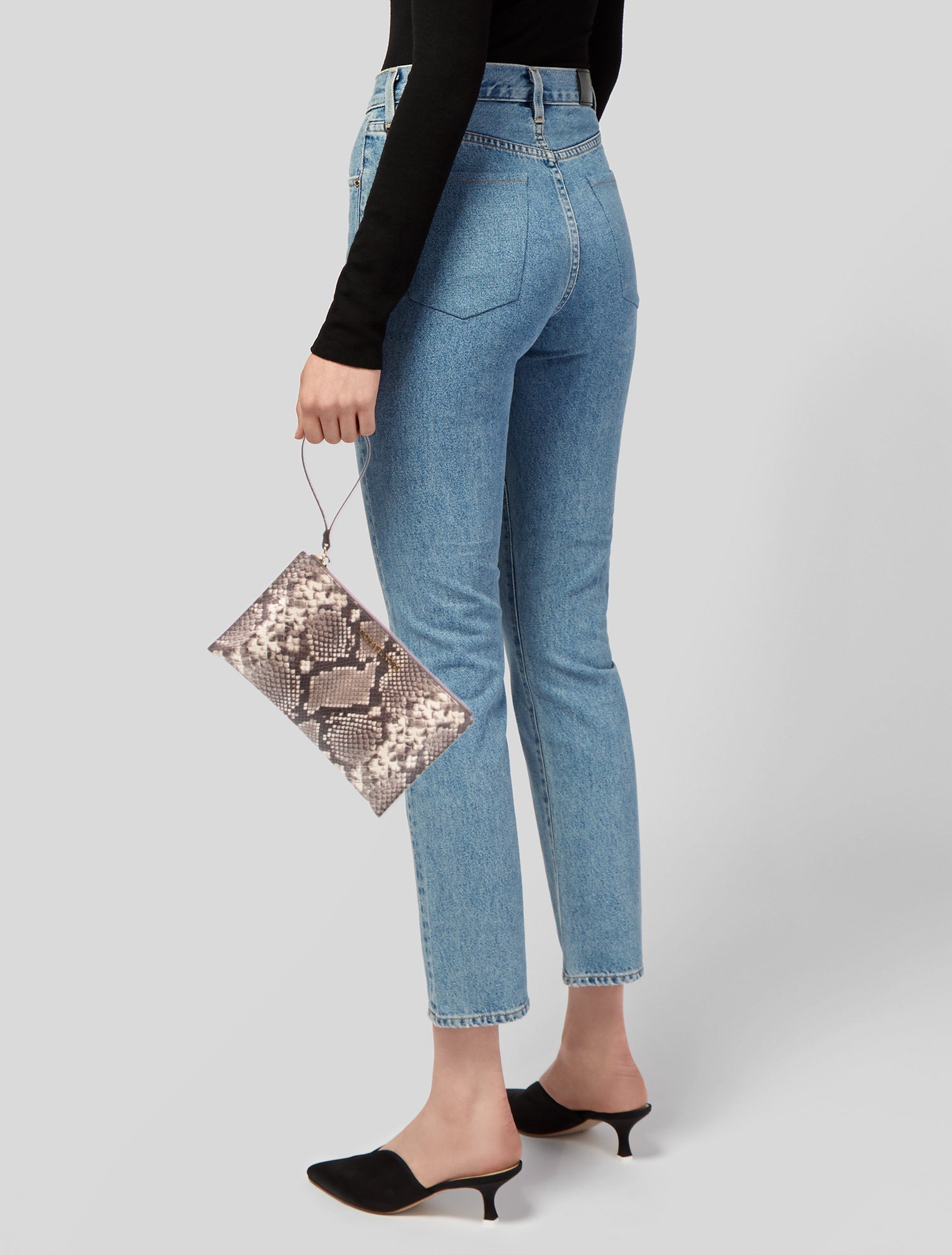 Michael Kors Leather Clutch