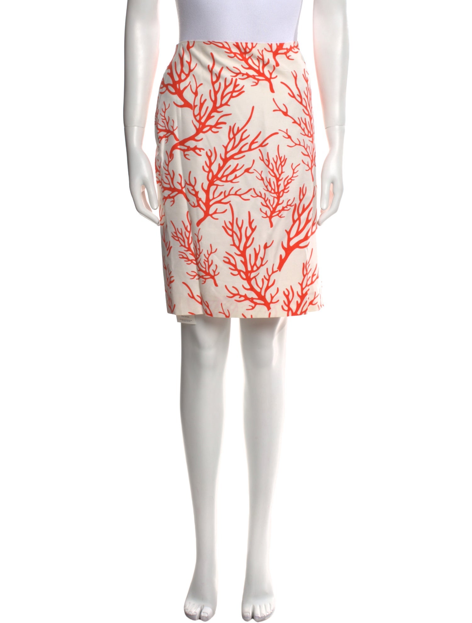 Michael Kors Printed Knee-Length Skirt