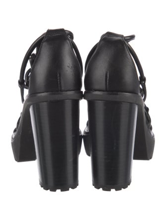 Michael Michael Kors Leather Gladiator Sandals