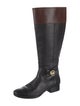 Michael Kors Leather Riding Boots