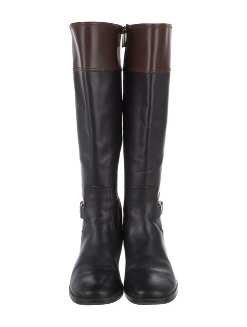 Michael Kors Leather Riding Boots