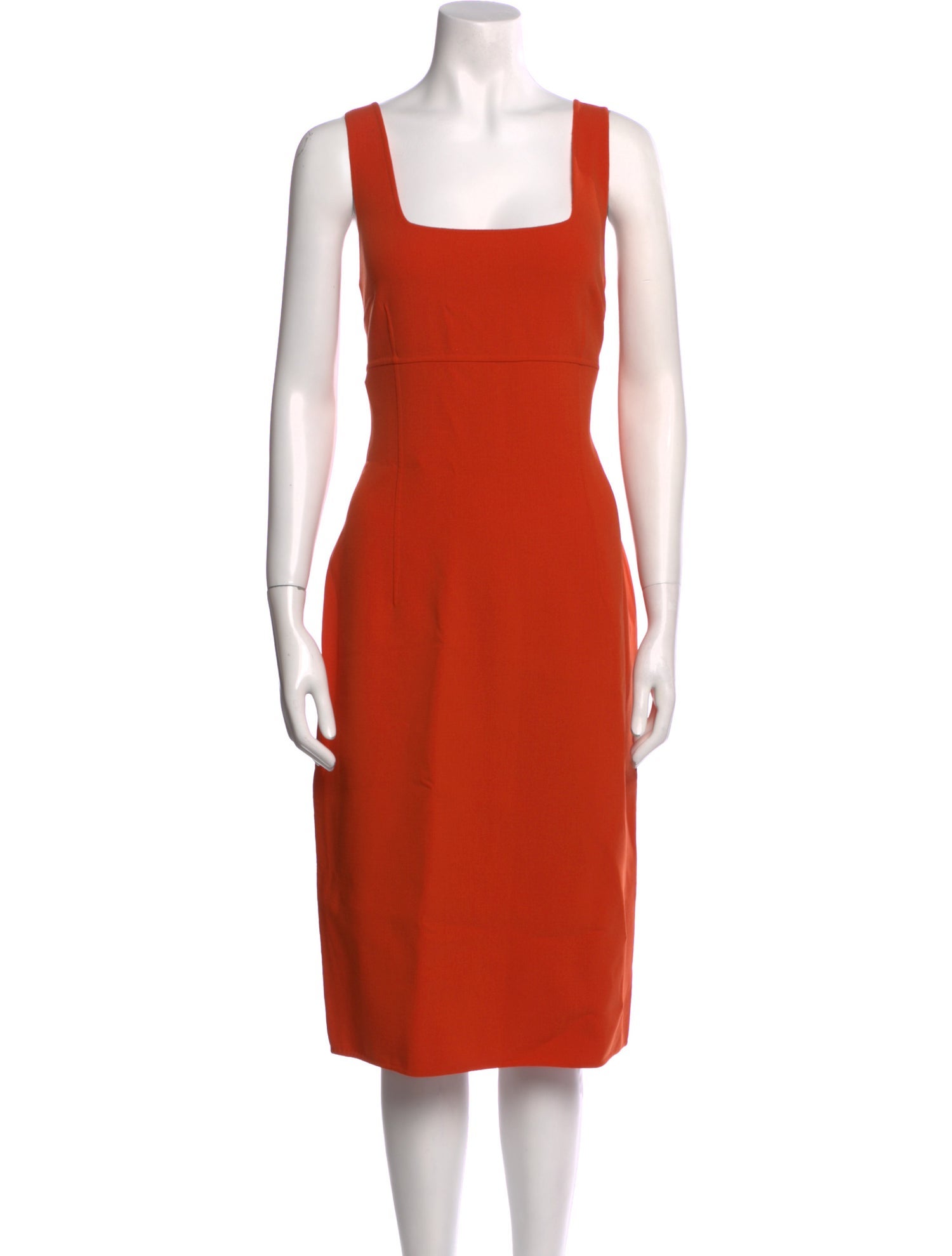 Michael Kors Virgin Wool Midi Length Dress w/ Tags