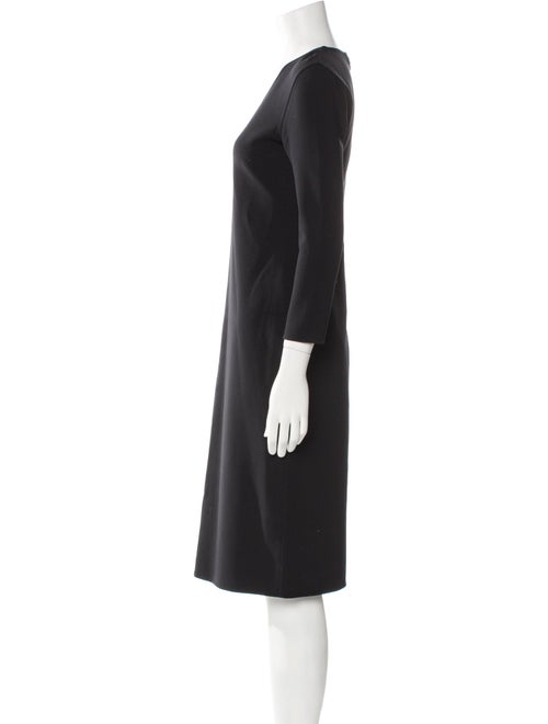 Michael Kors Wool Midi Length Dress